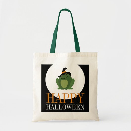 Tote Bag Jolie sorcière Toad, Halloween (Devant)