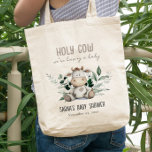 Tote Bag Jolie Vache Foliage Pastel Baby shower Neutre<br><div class="desc">Si vous avez besoin d'un autre produit correspondant ou de la personnalisation,  veuillez envoyer un message via Zazzle.</div>
