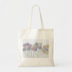 Tote Bag Jolies Fleurs colorées Pastel