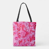 Tote Bag Jolies fleurs rouges (Dos)