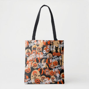 Tote Bag Jolies vibrations effrayantes d'Halloween