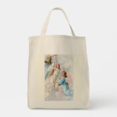 Tote Bag Jolis Anges Avec Cloche (Dos)