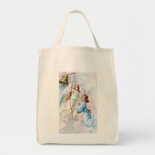 Tote Bag Jolis Anges Avec Cloche