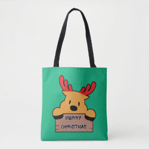 Tote Bag Jolis rennes de Noël de dessin animé