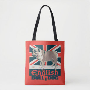 Tote Bag Jolly Good English Bulldog