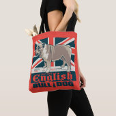 Tote Bag Jolly Good English Bulldog (De près)