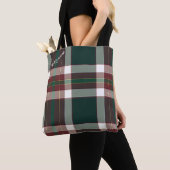 Tote Bag Jolly Holly plaid (De près)