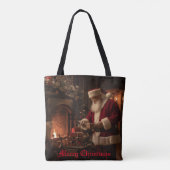 Tote Bag Jolly Old Saint Nick (Dos)