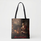 Tote Bag Jolly Old Saint Nick (Devant)