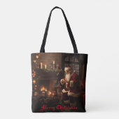 Tote Bag Jolly Old Saint Nick (Dos)