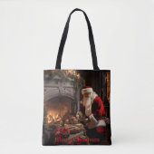 Tote Bag Jolly Old Saint Nick (Devant)