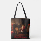 Tote Bag Jolly Old Saint Nick (Dos)