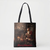 Tote Bag Jolly Old Saint Nick (Devant)