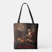 Tote Bag Jolly Old Saint Nick (Dos)