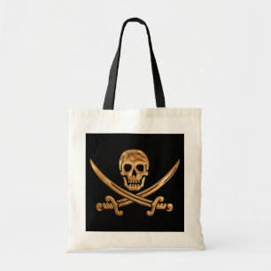 Tote Bag Jolly roger d'or