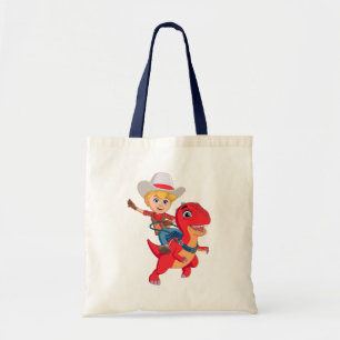 Tote Bag Jon et Blitz Dino Ranch