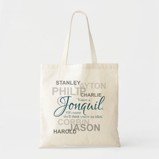 Tote Bag Jonquil Idiot Fourre-tout (Devant)