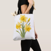 Tote Bag Jonquille de mars (De près)