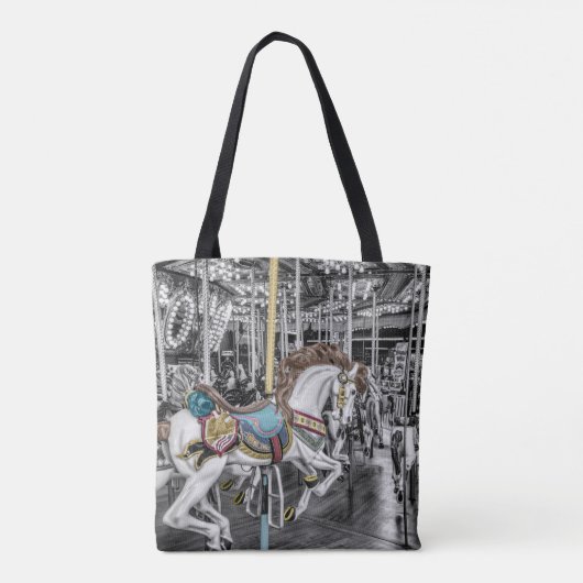 Tote Bag Jory Go Round Carousel Photographie (Dos)