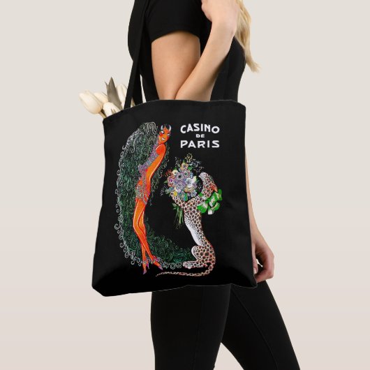 Tote Bag Josephine Baker Guépard Jazz Age (De près)