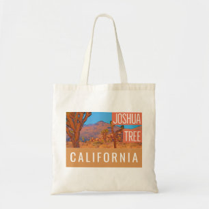 Tote Bag Joshua Tree California Retro