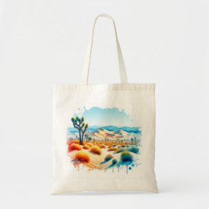 Tote Bag Joshua Tree National Park Turkey Flats Sand Dunes