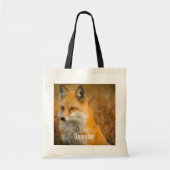 Tote Bag Jote Red Fox Wilderness Nature Photographie (Devant)