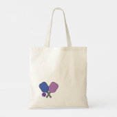 Tote Bag Joue au Pickleball (Dos)