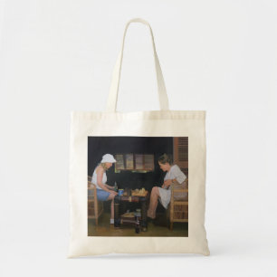 Tote Bag Jouer aux échecs au Goldeneye