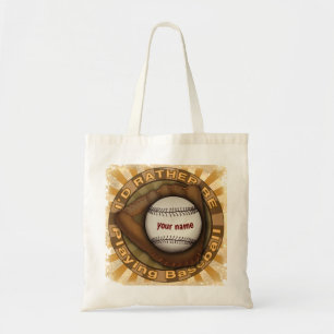 Tote Bag Jouer plutôt au baseball