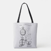 Tote Bag Jouet antique 1908 Roly Poly Dessin de brevet (Dos)