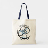 Tote Bag Jouet Blanc Poodé Tout Sur Moi (Dos)