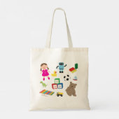 Tote Bag Jouets pour enfants Motif (Dos)