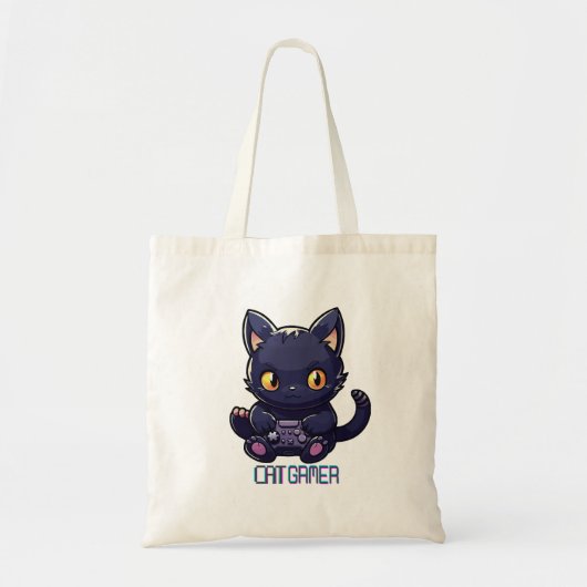 Tote Bag Joueur Chat (Devant)