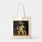 Tote Bag Joueur de cricket Sloth (Dos)