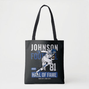 Tote Bag JOUEUR DE Football Personnalisé Équipe NUMBER Spor
