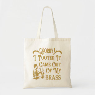 Tote Bag Joueur de saxophone en cuivre génial