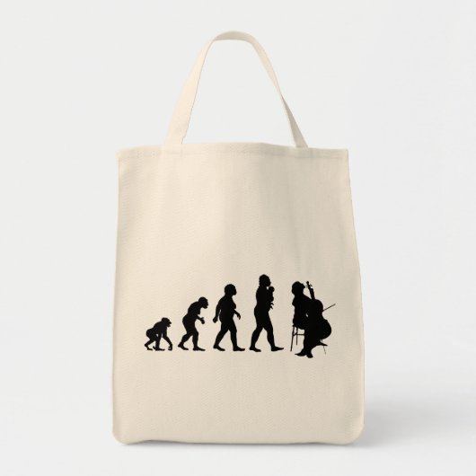 Tote Bag Joueur de violoncelle (Devant)