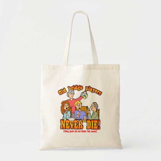 Tote Bag Joueurs de pont (Devant)