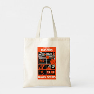 Tote Bag Joueurs De Tennis En Fauteuil Roulant