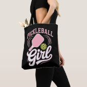Tote Bag Joueuse de pickleball fille (De près)