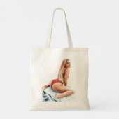 Tote Bag Jour Cadeaux Mens Funny Abella Danger Poster Mia K (Dos)