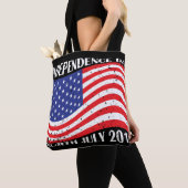 Tote Bag Jour de la Déclaration d'Indépendance et quatrième (De près)