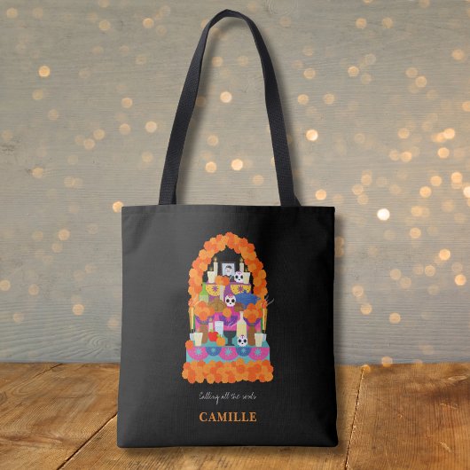 Tote Bag Jour de la fête de l'halloween mort