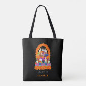Tote Bag Jour de la fête de l'halloween mort (Dos)