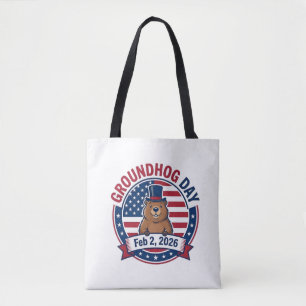 Tote Bag Jour de la marmotte