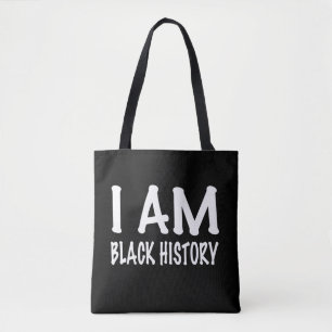 Tote Bag Jour de l'Indépendance noire du 11 juin