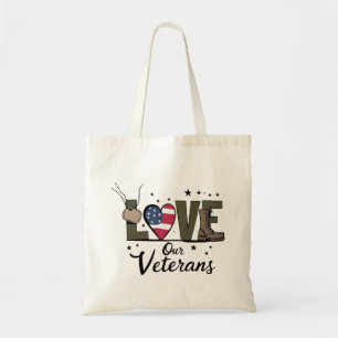 Tote Bag Jour de nos vétérans Fier de la Journée des vétéra