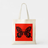 Tote Bag Jour des papillons morts Woodcut 4 (Dos)