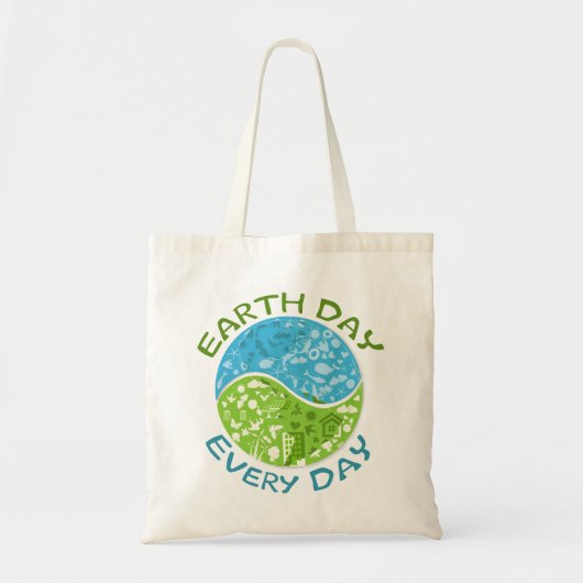 Tote Bag Jour des terres tous les jours (Devant)